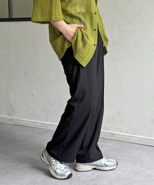 U.S. POLO ASSN.(ユーエスポロアッスン)の「【U.S. POLO ASSN. 】ストレートスラックス(その他パンツ・レディース・チャコールグレー/ブラック/アイボリー・SMALL/MEDIUM)」の12枚目の写真