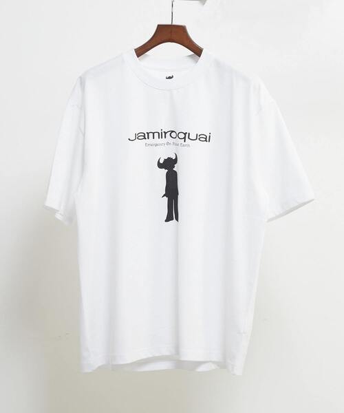 MASTER FRAME(マスターフレーム )の「【MASTER FRAME/マスターフレーム】ジャミロクワイ / エマージェンシーオンプラネットアースTシャツ(Tシャツ/カットソー・メンズ・ホワイト/チャコールグレー・1/3/4/2)」の17枚目の写真