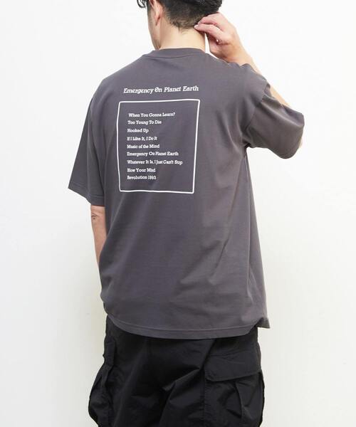 MASTER FRAME(マスターフレーム )の「【MASTER FRAME/マスターフレーム】ジャミロクワイ / エマージェンシーオンプラネットアースTシャツ(Tシャツ/カットソー・メンズ・ホワイト/チャコールグレー・1/3/4/2)」の6枚目の写真