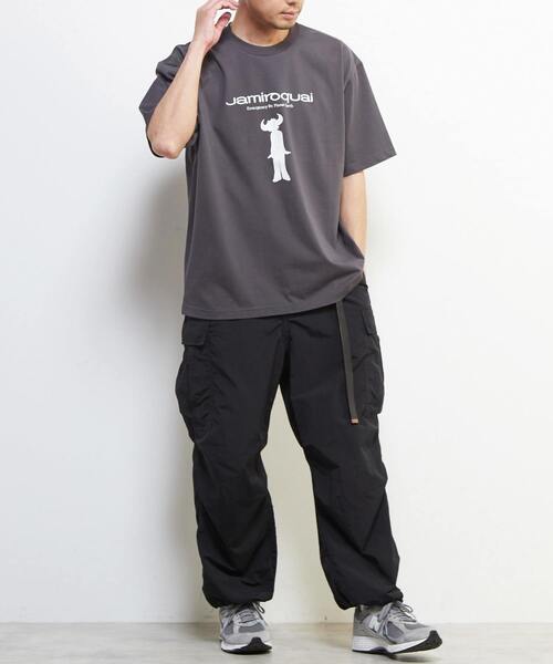 MASTER FRAME(マスターフレーム )の「【MASTER FRAME/マスターフレーム】ジャミロクワイ / エマージェンシーオンプラネットアースTシャツ(Tシャツ/カットソー・メンズ・ホワイト/チャコールグレー・1/3/4/2)」の5枚目の写真