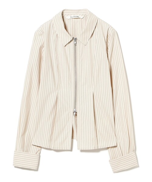 ストライプ ジップ シャツ（シャツ/ブラウス）｜Ray BEAMS（レイ
