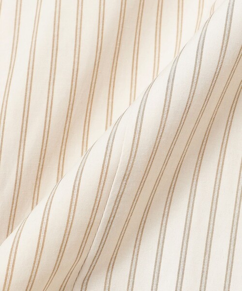 Ray BEAMS（レイビームス）の「ストライプ ジップ シャツ（シャツ