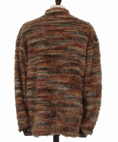 CAMBIO（カンビオ）の「ms6187-Mohair Knit Like Multi Color Shirts ニットシャツ（シャツ/ブラウス・メンズ・ブラウン/グリーン・M/L）」の16枚目の写真