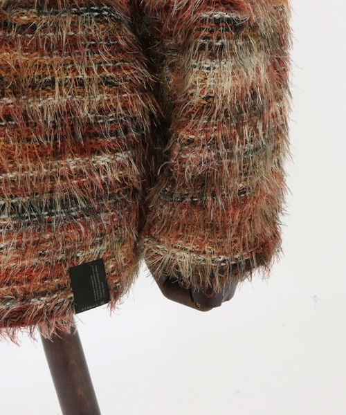 CAMBIO（カンビオ）の「ms6187-Mohair Knit Like Multi Color Shirts ニットシャツ（シャツ/ブラウス・メンズ・ブラウン/グリーン・M/L）」の19枚目の写真