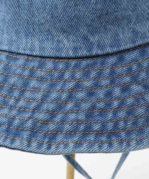 Three Four Time(スリーフォータイム)の「アジャスター付きデニムハット(ハット・レディース・ネイビー/ブルー/ブラック・FREE)」の10枚目の写真