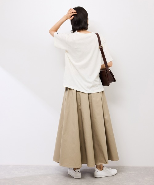 Dickies（ディッキーズ）の「【Dickies】コットンダンプサーキュラーイージースカート（スカート・レディース・ベージュ/ブルー系その他・38）」の5枚目の写真