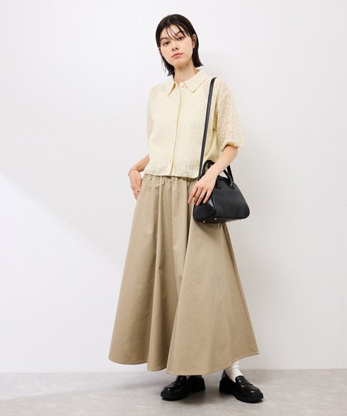 Dickies（ディッキーズ）の「【Dickies】コットンダンプサーキュラーイージースカート（スカート・レディース・ベージュ/ブルー系その他・38）」の11枚目の写真