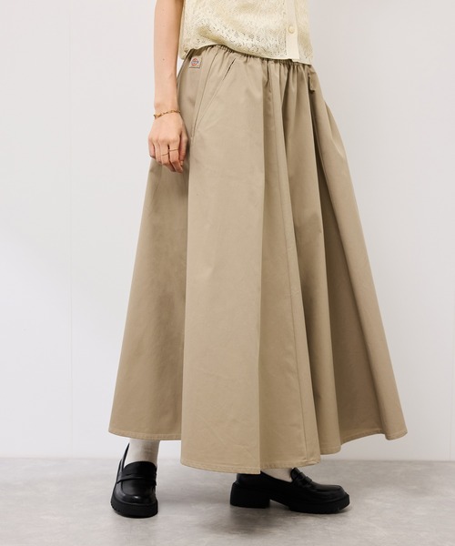 Dickies（ディッキーズ）の「【Dickies】コットンダンプサーキュラーイージースカート（スカート・レディース・ベージュ/ブルー系その他・38）」の12枚目の写真