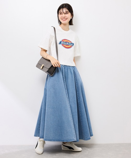 Dickies（ディッキーズ）の「【Dickies】コットンダンプサーキュラーイージースカート（スカート・レディース・ベージュ/ブルー系その他・38）」の17枚目の写真