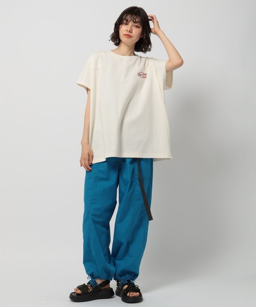 バック刺繍BIGフレンチTシャツ（Tシャツ/カットソー）｜niko and