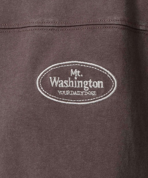 niko and...（ニコアンド）の「バック刺繍BIGフレンチTシャツ（Tシャツ/カットソー・レディース・ブラウン/オレンジ/オフホワイト/ライトブルー・MEDIUM/LARGE）」の11枚目の写真