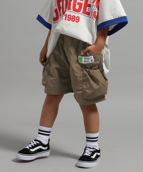 GEORGE'S（ジョージズ）の「【KIDS】パッチポケット ショートパンツ（その他パンツ・キッズ・ブラック/モカ/パープル・110cm/130cm/150cm）」の2枚目の写真