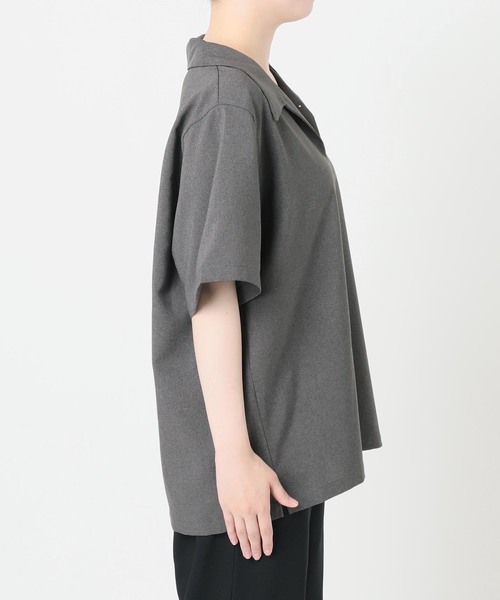 セール】ストリートシック ハーフスリーブ スキッパーシャツ produce