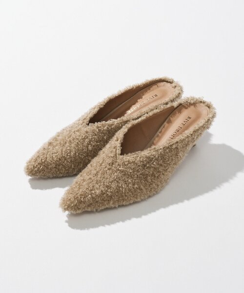 RIVE DROITE（リヴドロワ）の「【シーズンムードを高める】ボアミュール（その他シューズ・レディース・ベージュ・36/37/38）」の12枚目の写真