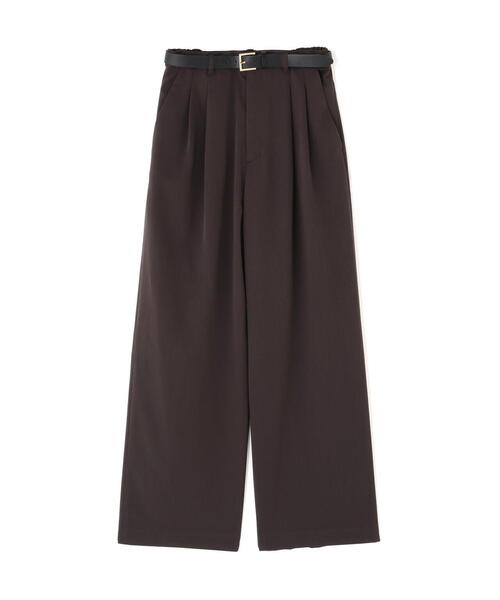 PROPORTION BODY DRESSING（プロポーションボディドレッシング）の「ベルト付きタックパンツ / 1215230805（その他パンツ・レディース・ベージュ/ダークグレー・P/S/MEDIUM/SMALL）」の8枚目の写真