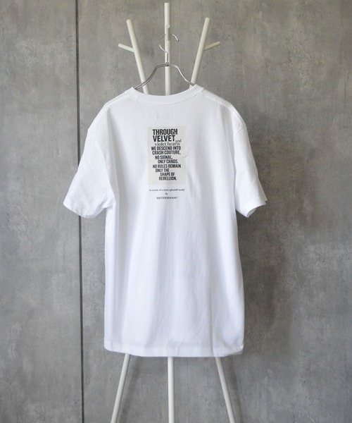BROTHERHOOD(ブラザーフッド)の「【ROMANTIC DISRUPTION】Club Collision Tee(Tシャツ/カットソー・メンズ・ホワイト/ブラック・LARGE/X-LARGE)」の6枚目の写真