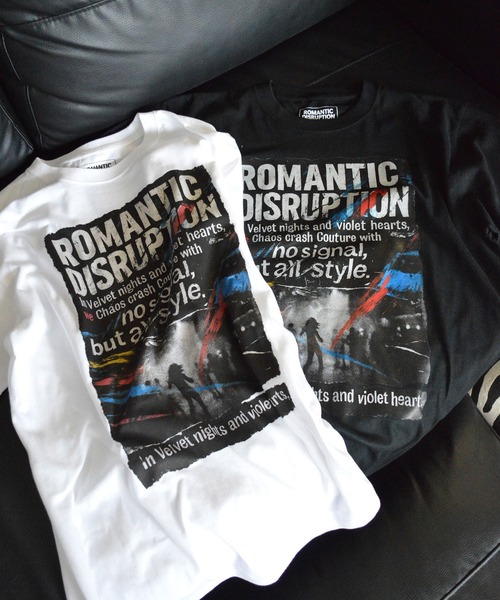 BROTHERHOOD(ブラザーフッド)の「【ROMANTIC DISRUPTION】Club Collision Tee(Tシャツ/カットソー・メンズ・ホワイト/ブラック・LARGE/X-LARGE)」の5枚目の写真
