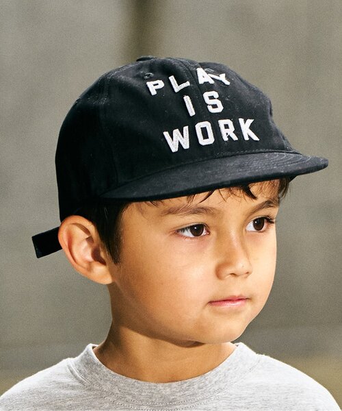 F.O.KIDS（エフオーキッズ）の「6panel CAP（キャップ・キッズ・ベージュ/レインボー/ワインレッド/ブラック/アイボリー・50/54/58）」の3枚目の写真