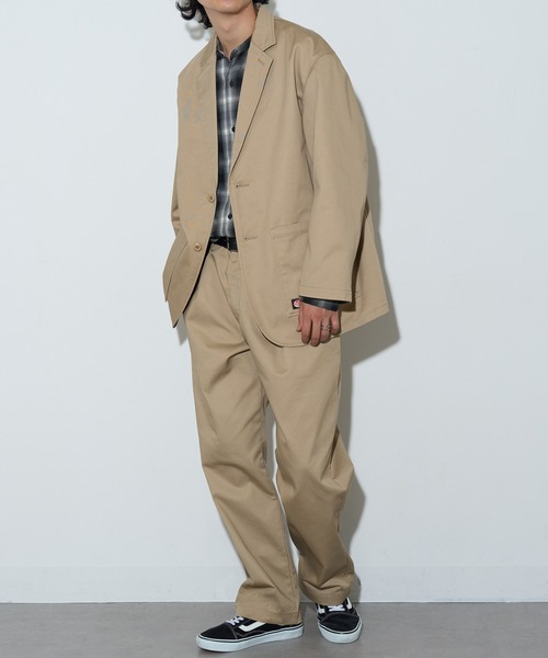 RED KAP(レッドキャップ)の「【RED KAP】限定商品 2TUCK SUPER WIDE PANTS ツータックワイドパンツ・ワークパンツ(チノパンツ・メンズ・ブラック/ベージュ・LL/L/M/S)」の6枚目の写真