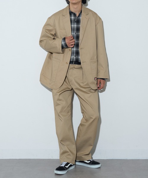 RED KAP(レッドキャップ)の「【RED KAP】限定商品 2TUCK SUPER WIDE PANTS ツータックワイドパンツ・ワークパンツ(チノパンツ・メンズ・ブラック/ベージュ・LL/L/M/S)」の7枚目の写真