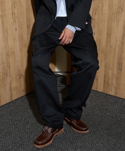 RED KAP(レッドキャップ)の「【RED KAP】限定商品 2TUCK SUPER WIDE PANTS ツータックワイドパンツ・ワークパンツ(チノパンツ・メンズ・ブラック/ベージュ・LL/L/M/S)」の8枚目の写真