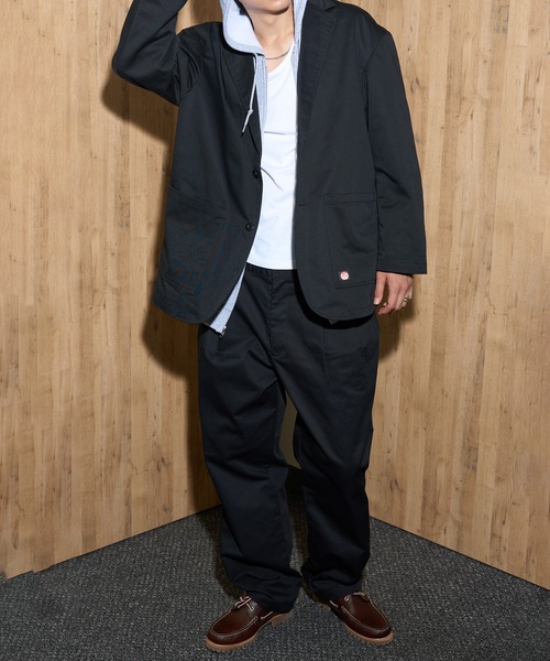 RED KAP(レッドキャップ)の「【RED KAP】限定商品 2TUCK SUPER WIDE PANTS ツータックワイドパンツ・ワークパンツ(チノパンツ・メンズ・ブラック/ベージュ・LL/L/M/S)」の14枚目の写真