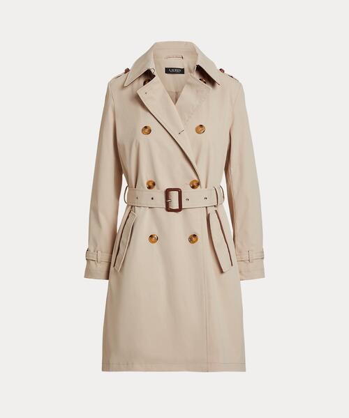 ダブルブレステッド トレンチ コートLAUREN RALPH LAUREN LAUREN RALPH トレンチコート コート ダブルブレステッド