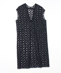 ネセセア　nesessaire ワンピース　若草色　新品未使用　タグ付き nesessaire(ファッション) nesessaire(ネセセア) パッチワーク