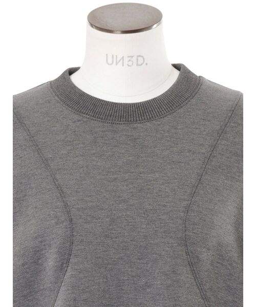 W TRIANGLE TUCK TOP / ダブルトライアングルタックトップ（Tシャツ