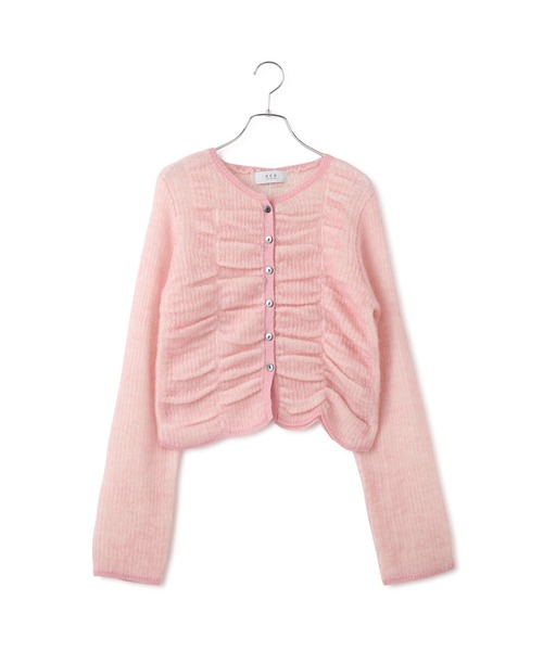 WEB限定】ダブルモヘアシャーリングカーディガン（カーディガン/ボレロ