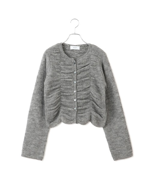WEB限定】ダブルモヘアシャーリングカーディガン（カーディガン/ボレロ