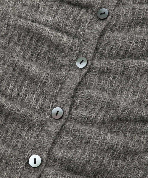 WEB限定】ダブルモヘアシャーリングカーディガン（カーディガン/ボレロ
