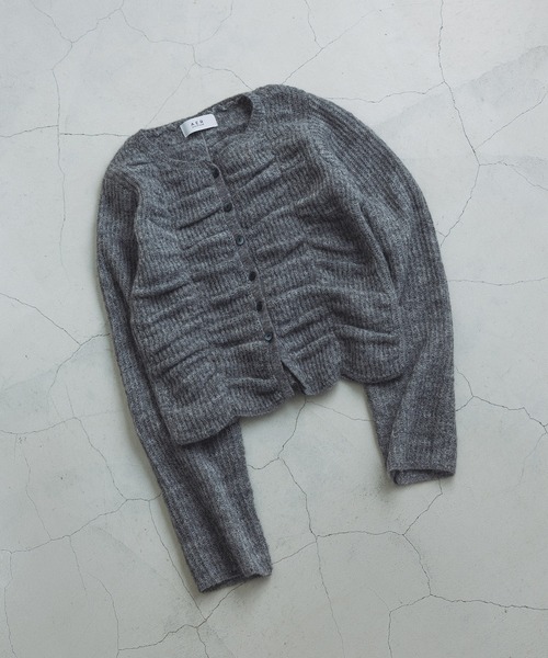 WEB限定】ダブルモヘアシャーリングカーディガン（カーディガン/ボレロ