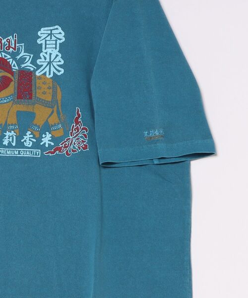 チャイハネ(チャイハネ)の「【チャイハネ】ジポアメンズTシャツ(Tシャツ/カットソー・メンズ・ブラック/グリーン/ホワイト/ベージュ/ターコイズブルー/ダークブラック/マスタード・FREE)」の17枚目の写真
