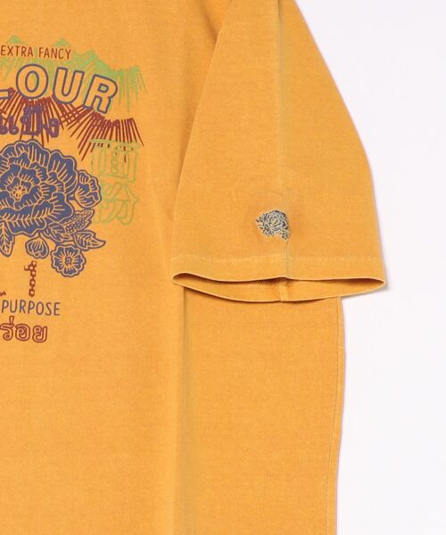 チャイハネ(チャイハネ)の「【チャイハネ】ジポアメンズTシャツ(Tシャツ/カットソー・メンズ・ブラック/グリーン/ホワイト/ベージュ/ターコイズブルー/ダークブラック/マスタード・FREE)」の18枚目の写真