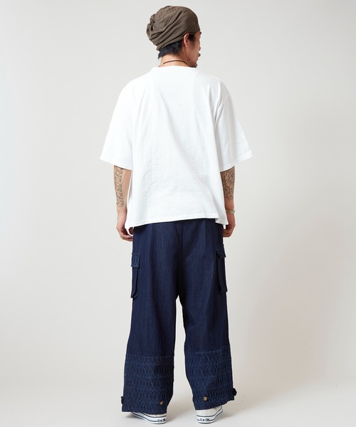 チャイハネ（チャイハネ）の「【チャイハネ】ジポアメンズTシャツ（Tシャツ/カットソー・メンズ・ブラック/グリーン/ホワイト・FREE）」の7枚目の写真