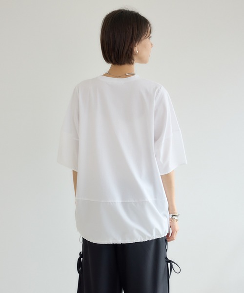 KATHARINE ROSS（キャサリンロス）の「【KATHARINE ROSS】バレエダンサープルオーバー（Tシャツ/カットソー・レディース・オフホワイト/ダークグリーン・MEDIUM）」の18枚目の写真