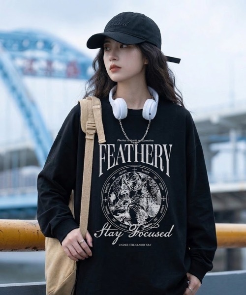 SHEPP(シープ)の「フロントビッグロゴロンT(Tシャツ/カットソー・メンズ・ブラック/レッド/ホワイト・M/L)」の1枚目の写真