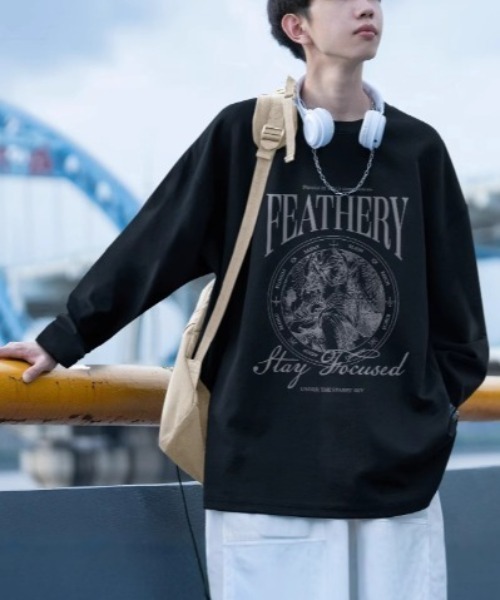 SHEPP(シープ)の「フロントビッグロゴロンT(Tシャツ/カットソー・メンズ・ブラック/レッド/ホワイト・M/L)」の10枚目の写真