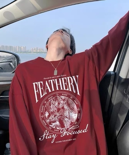SHEPP(シープ)の「フロントビッグロゴロンT(Tシャツ/カットソー・メンズ・ブラック/レッド/ホワイト・M/L)」の14枚目の写真