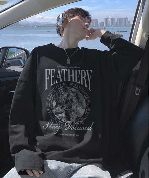 SHEPP(シープ)の「フロントビッグロゴロンT(Tシャツ/カットソー・メンズ・ブラック/レッド/ホワイト・M/L)」の13枚目の写真