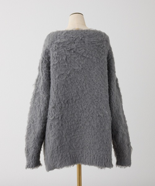 NICE CLAUP メリーカールニットチュニック one after another NICE CLAUP｜メリーカールチュニックニット