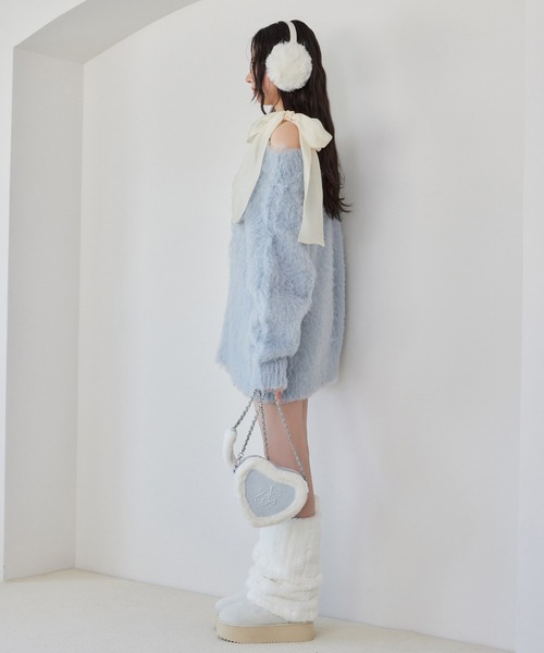 premium order】メリーカールニットチュニック（ニット/セーター