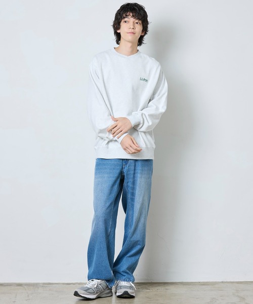 L.L.Bean(エルエルビーン)の「【JAPAN EDITION】スミスフィールド・クルーネック・スウェットシャツ(スウェット・メンズ・ブルー系/ネイビー/ボルドー/グレー系・SMALL/MEDIUM/LARGE/X-LARGE)」の14枚目の写真