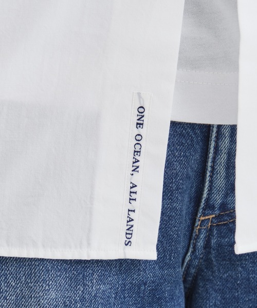 nanamica(ナナミカ)の「【nanamica / ナナミカ】Regular Collar Wind Shirt(シャツ/ブラウス・メンズ・ホワイト/サックスブルー/イエロー・S/XS/M)」の5枚目の写真