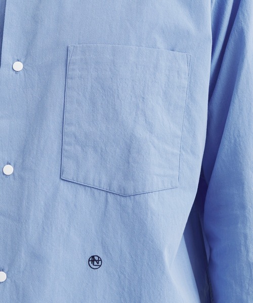 nanamica(ナナミカ)の「【nanamica / ナナミカ】Regular Collar Wind Shirt(シャツ/ブラウス・メンズ・ホワイト/サックスブルー/イエロー・S/XS/M)」の16枚目の写真