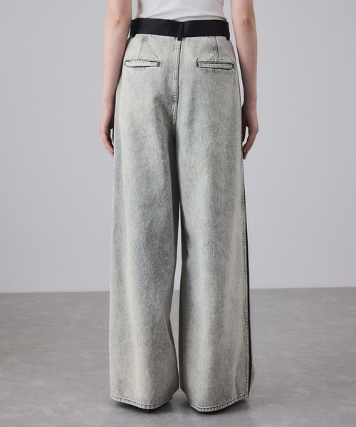 EMOELLE】ドレスデニムパンツ（デニムパンツ）｜ADAM ET ROPE