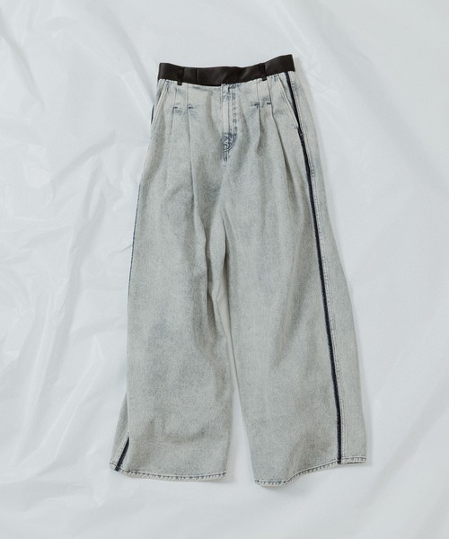 EMOELLE】ドレスデニムパンツ（デニムパンツ）｜ADAM ET ROPE