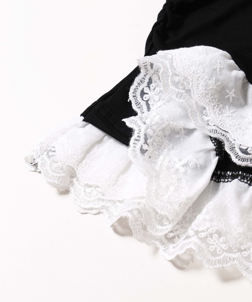 PHILLY（フィリー）の「スタッズロゴヘムレーストップス（Tシャツ/カットソー・レディース・ホワイト/ブラック・FREE）」の10枚目の写真