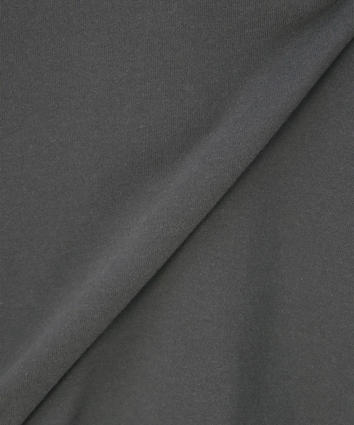 LANVIN en Bleu（ランバンオンブルー）の「2重編み 裾ドローコード付き ロンT（Tシャツ/カットソー・メンズ・チャコールグレー/ホワイト・52/50/48/46）」の16枚目の写真